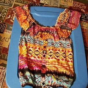 Lived To Be Spoiled Off Shoulder Drawstring Top